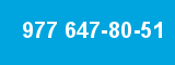 977 647-80-51 977 647-80-51